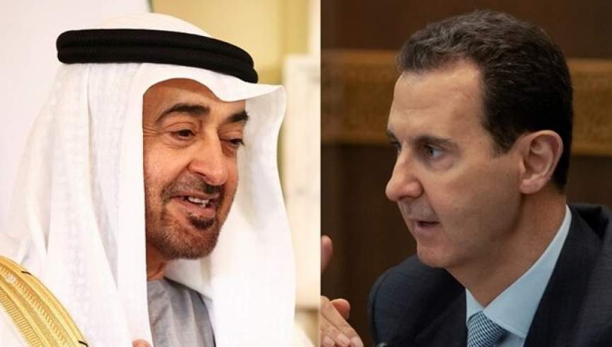 رهبران سوریه و امارات تیلفونی گفتگو کردند