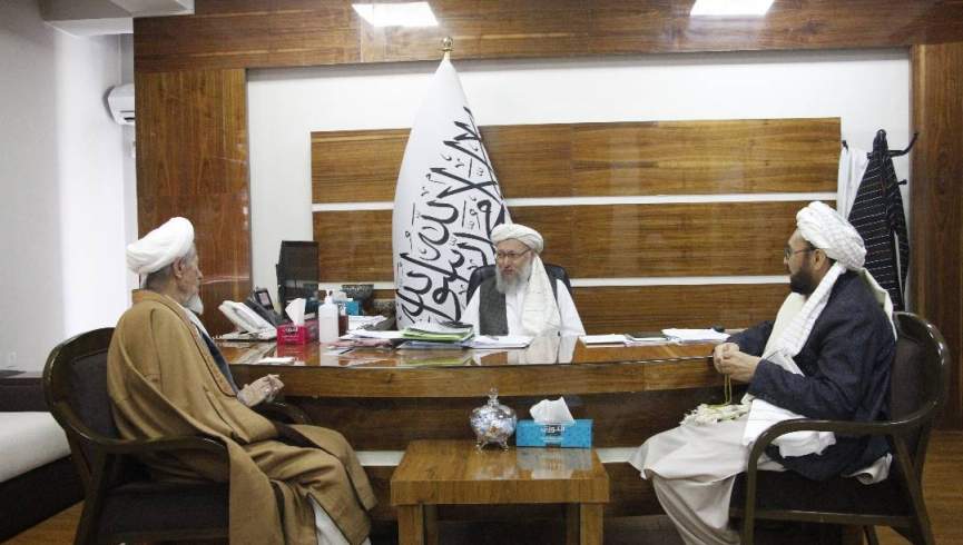 معاون اداری گروه طالبان با شمار از بزرگان اهل تشیع دیدار کرد