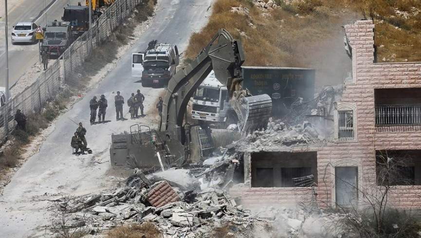 نظامیان اسرائیلی ۱۱۹ خانه را در کرانه باختری و قدس تخریب کردند