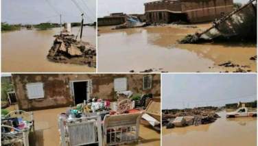 سیلاب در لوگر؛ ده‌ها منزل مسکونی تخریب شدند