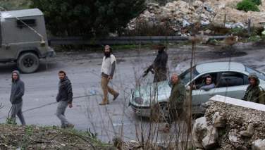 ده فلسطینی در جنوب نابلس زخمی شذند