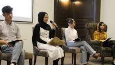 دانشجویان افغانستان مقیم قرغیزستان برنامه شب شعر فارسی برگزار کردند
