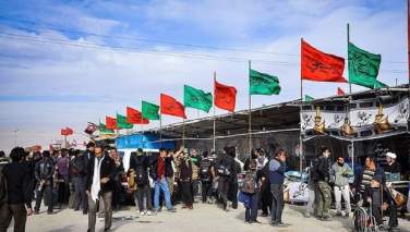 در آستانه اربعین امام حسین؛ روزانه بیش از ۱۰ هزار نفر وارد نجف می شوند