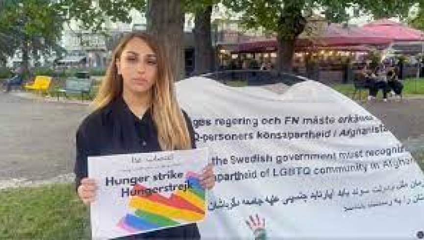 پولیس سویدن خیمه فعال معترض افغانستان را جمع کرد