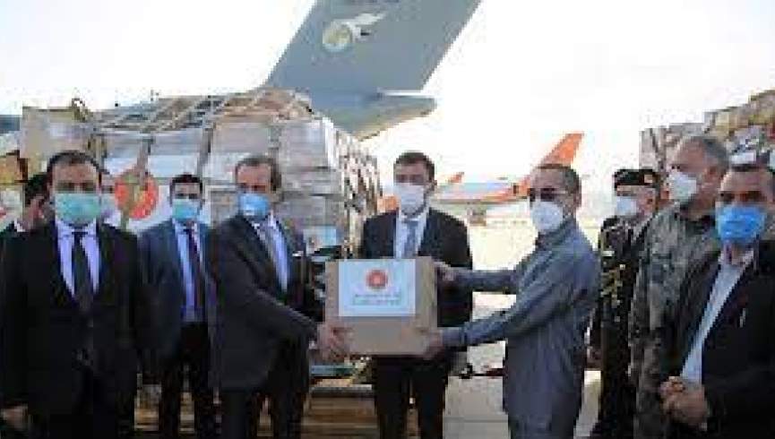 ترکیه 20 تن مواد طبی به افغانستان کمک کرد