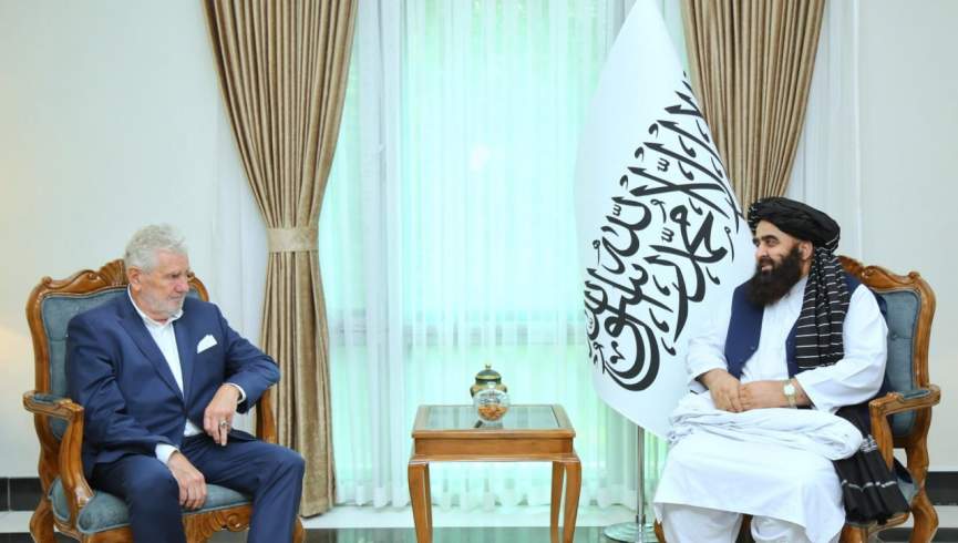 سرپرست وزارت خارجه گروه طالبان با اعضای رهبری حزب عدالت اتریش دیدار کرد