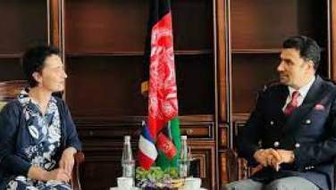 دیدار اغبر با سفیر فرانسه در تاجیکستان؛ تطبیق سیستمی با اراده مردم افغانستان اولویت پاریس است