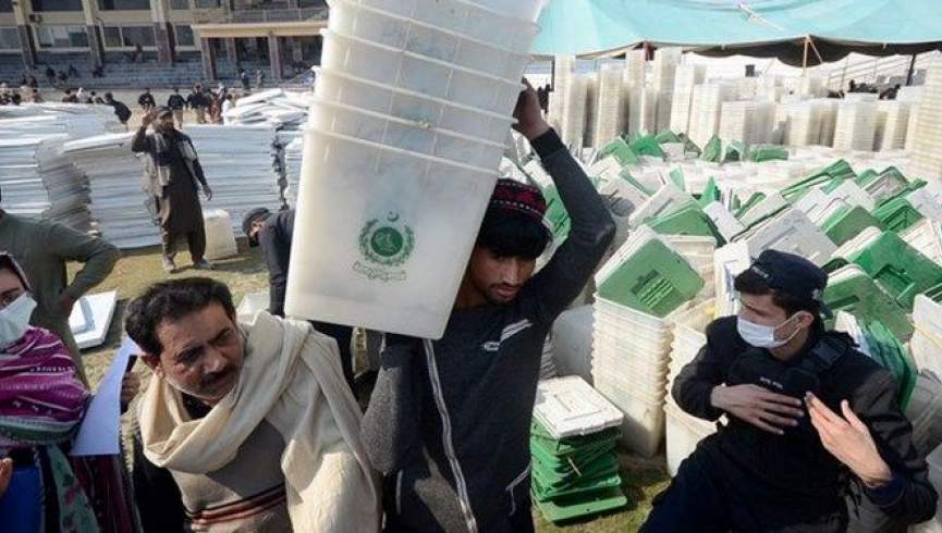 انتخابات پارلمانی پاکستان آغاز شد