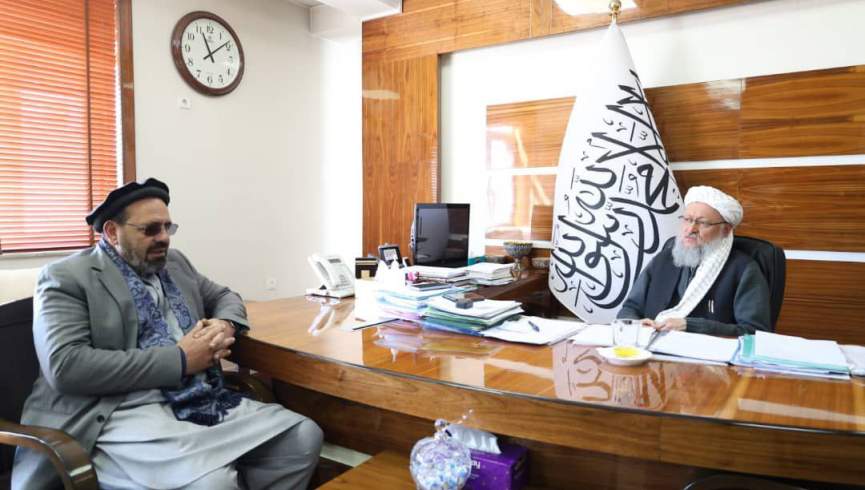 معاون اداری گروه طالبان با معاون حزب اسلامی دیدار کرد