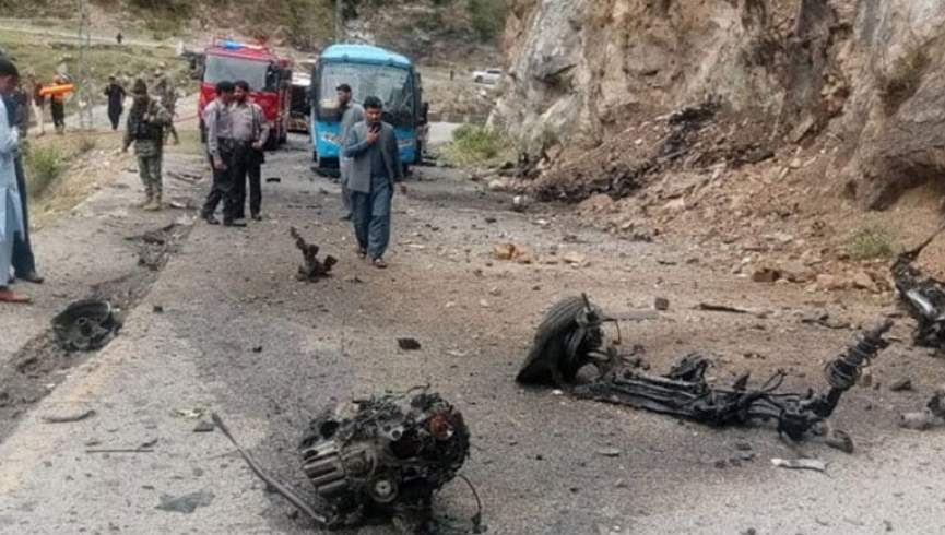 عامل انتحاری به شهروندان چینی در خیبرپشتونخوا از افغانستان آورده شده بود