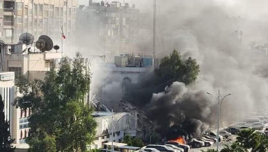 اسرائیل کنسولگری جمهوری اسلامی ایران در سوریه را هدف قرار داد