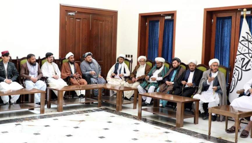 معاون سیاسی گروه طالبان با شمار از محاسن سفیدان اهل تشیع دیدار کرد
