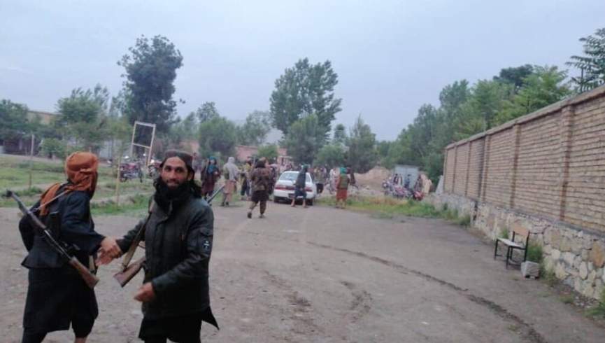 باشندگان محل در ولسوالی برکه بغلان با طالبان درگیری شدند