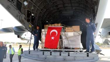 ترکیه 24 تُن کمک بشردوستانه به افغانستان فرستاد