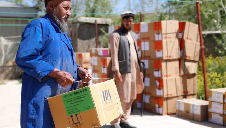 سازمان صحی جهان: 25 تُن کمک به سیلاب‌زدگان غور توزیع کردیم