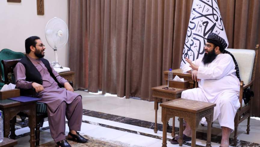 معاون سیاسی طالبان با سرپرست وزارت ترانسپورت حکومت پیشین دیدار کرد 