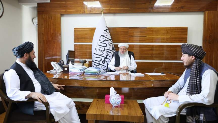 معاون اداری گروه طالبان با قوماندان امنیه این گروه برای ولایت زابل دیدار کرد