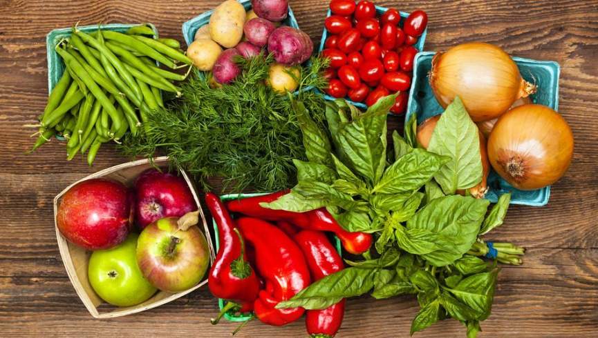 کاهش فشارخون و خطرات قلبی با خوردن میوه و ترکاری