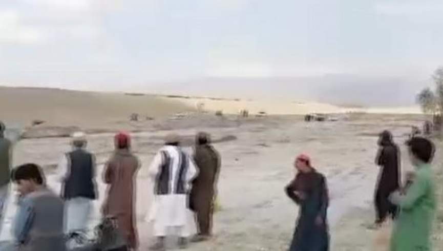 سیلاب راه مواصلاتی خوشی لوگر را مسدود کرد