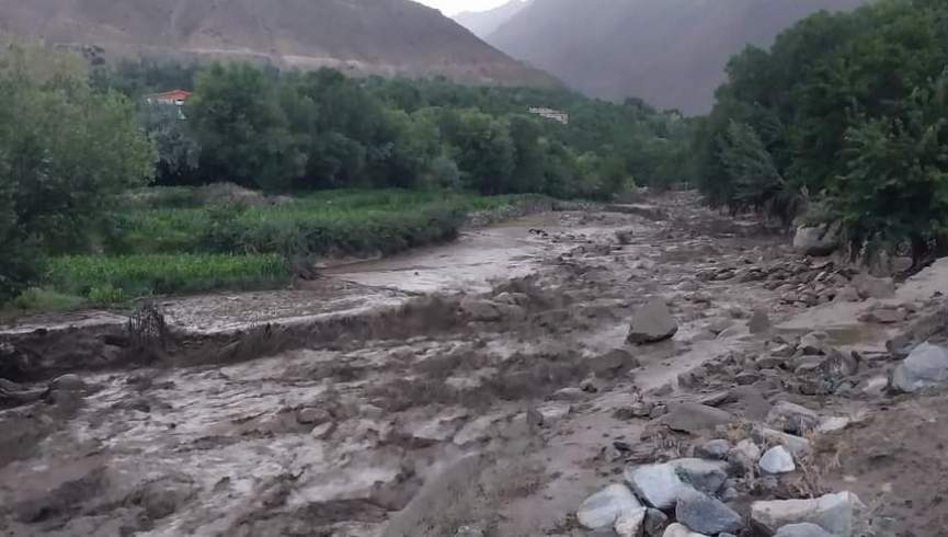 سیلاب ویرانگر در پنجشیر جاری شد