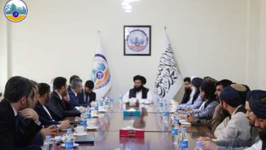 سرپرست وزارت معادن طالبان با سرمایه‌گذاران ترکیه دیدار کرد