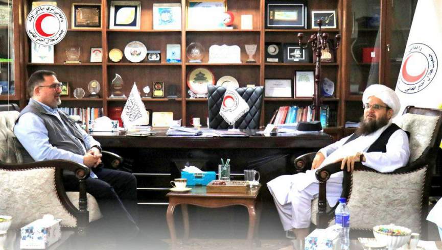 بهبود کمک‌های بشری و فعالیت‌های مشترک محور گفتگوی مسؤولان هلال احمر طالبان و قطر