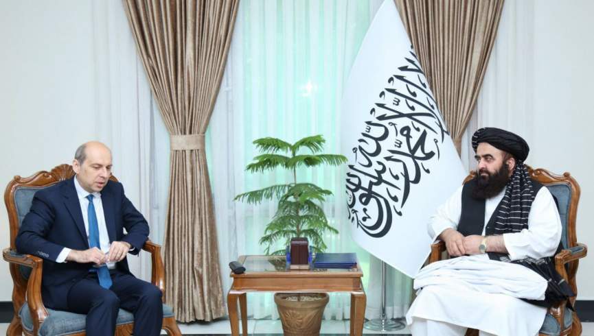 سرپرست وزارت خارجه طالبان با سفیر روسیه دیدار کرد