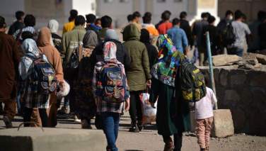 بازگشت حدود 100 هزار مهاجر افغانستانی از ایران در یک هفته گذشته