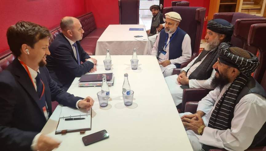 وزیر صنعت و تجارت گروه طالبان در هفتمین فورم اقتصادی قرغیزستان-روسیه شرکت کرد