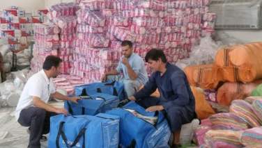 یونیسف 2 هزار بسته اقلام بهداشتی، لباس گرم و پتو برای آسیب دیدگان زلزله کمک کرد