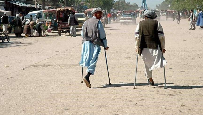 تبعیض آشکار طالبان در پرداخت حقوق به معلولان جنگی