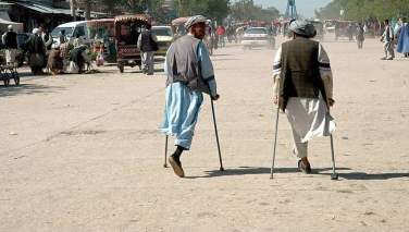 تبعیض آشکار طالبان در پرداخت حقوق به معلولان جنگی